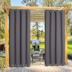 NICETOWN Outdoor Curtain Waterproof Extra Long 108" - Image 2