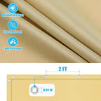 Amagenix Custom Size Waterproof Shade Cloth, 95% UV Block Tarp Cover - Image 4