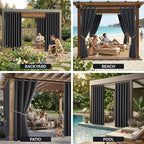 Waterproof Outdoor Curtain W52 x L84 - Image 9