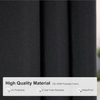 PURPLE LEAF Cantilever Umbrella 9' X 9' Solar LED Light Patio Deck, Stays bright - Image 7