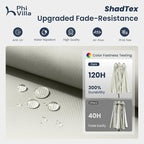 PHI VILLA 15ft Large Outdoor Patio Umbrella - Image 5