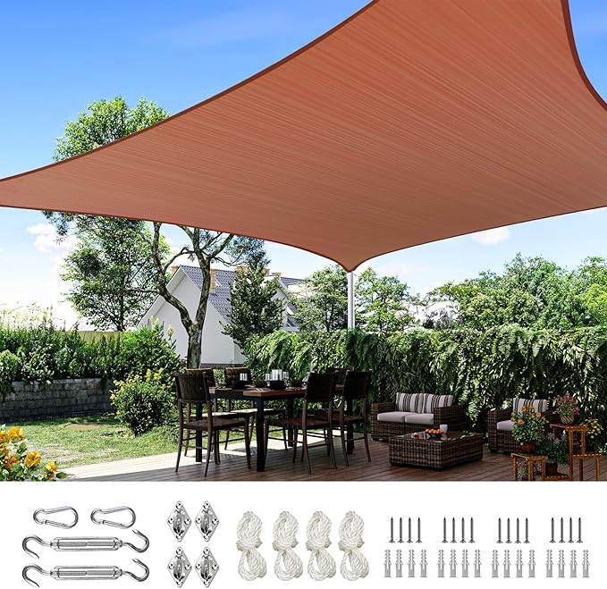 Quictent Sun Shade Sail for Patio by QUICTENT