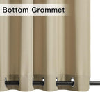 NICETOWN Canvas Weighted Outdoor Curtains - Image 4