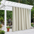 NICETOWN Outdoor Curtain for Patio Waterproof, Thermal Insulated Rustproof by NICETOWN