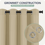 Patio Curtains Outdoor Waterproof 6 Panels, Porch Sun Shade | Weatherproof & - Image 5
