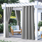 NICETOWN 2 Panels Outdoor Curtains by NICETOWN