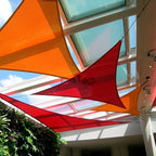 Patio Paradise 23' x 23' x 23' Sun Shade Sail Triangle Canopy Shade Cloth - Image 6