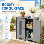 VINGLI 48 Gallon Outdoor Storage Cabinet Waterproof, Compact Weather Resistant - Image 2