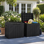Greesum 31 Gallon Deck Box for Outside, All Weather Outdoor Storage Boxes for - Image 3