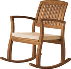 Christopher Knight Home Selma Acacia Rocking Chairs - Image 5