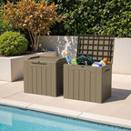 Greesum 31 Gallon Deck Box for Outside, All Weather Outdoor Storage Boxes for - Image 2