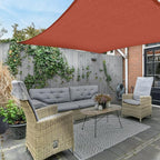 AsterOutdoor Sun Shade Sail Rectangle 10' x 13' UV Block Canopy - Image 8