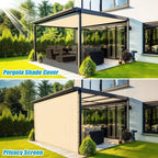 Amagenix Sun Shade Cloth Privacy Screen - Image 6