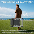 Premium Outdoor Chaise Lounge Chairs, Oversized Zero Gravity Chair, Lawn Chair - Image 8