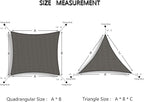 Tronssien Rectangle 10'x13' Sun Shade Sail, 95% UV Blockage Canopy Awning - Image 7