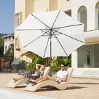 JEAREY 10 ft Outdoor Patio Umbrella w/Tilt and Crank - Image 4