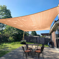 Sun Shade Sail 12'x15' Peach Fuzz Rectangle Custom Size | 95% UV Block by SUNLAX
