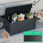 200 Gallon Waterproof Resin Outdoor Storage Box - Image 5