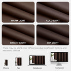 Joydeco Blackout Patio Sliding Door Curtains, Privacy Room Divider Curtains | - Image 9