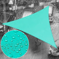 Royal Shade 16' x 20' x 25.6' Turquoise Triangle Waterproof Sun Shade Sail by RoyalShade