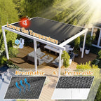 Shade&Beyond Customized Size 15' X 18' Shade Cloth - Image 2