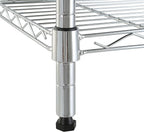 Amazon Basics 5-Shelf Tower Adjustable Storage Shelving Unit, 150 lbs Per Shelf - Image 6