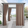 RYB HOME Outdoor Curtains for Patio Waterproof Privacy Thermal Insulated | by RYBHOME