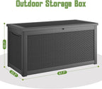 Outdoor Storage Waterproof Deck Box - Image 2