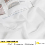 NICETOWN 2 Panels Outdoor Sheer Curtains - Image 4