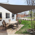 Windscreen4less 3' x 3' x 3' Sun Shade Sail Triangle Outdoor Canopy Cover UV by Windscreen4less