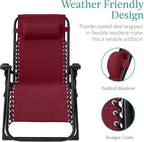 Best Choice Products Oversized Zero Gravity Chair, Folding Outdoor Patio - Image 4