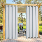 NICETOWN Outdoor Cabana Curtain, Windproof & Sun Blocking Curtains - Image 9