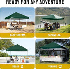 CROWN SHADES 8x8 Pop Up Canopy Tent - Image 4