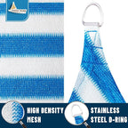 LOVE STORY 16' x 16' x 16' Triangle Sun Shade Sail - Image 5