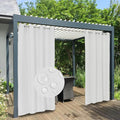 Easy-Going 100% Waterproof Outdoor Curtains 54x120 inch, Gazebo and Pergola 2 by Easy-Going