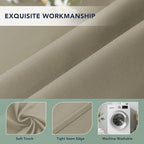 Patio Curtains Outdoor Waterproof, Privacy Drapes | Weatherproof & Sun Blocking - Image 5