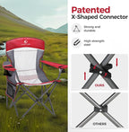ALPHA CAMP Oversized Fully Padded Camping Chairs - Image 4