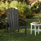 Oversized Stackable Adirondack Chair, HDPE All-Weather Fire Pit Chair | - Image 2