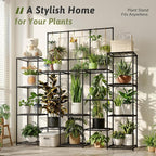 GENTINGBRO Metal Plant Stand Outdoor 63" Tall Plant Shelf - Image 4