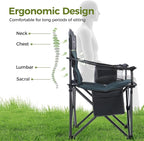 ALPHA CAMP Oversized Fully Padded Camping Chairs - Image 6
