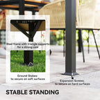 Outsunny 10' x 12' Outdoor Patio Gazebo - Image 6