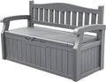 Devoko 80 Gallon Storage Bench Deck Box Waterproof&Lockable | Outdoor Benches by DEVOKO