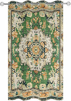 Ombre Green Boho Outdoor Curtains - Image 2