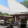 LOVE STORY 16' x 16' x 16' Triangle Sun Shade Sail by LOVESTORY