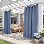 RYB HOME 2 Panels Outdoor Curtains by RYBHOME