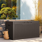Greesum Outdoor Storage Box 100 Gallon Storage Bin - Image 5