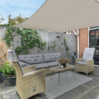 AsterOutdoor Sun Shade Sail Rectangle 12' x 16' UV Block Canopy - Image 8