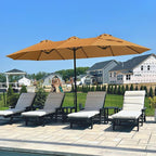 PHI VILLA 15ft Large Outdoor Patio Umbrella by PHIVILLA