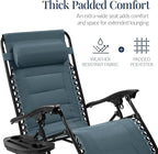 Best Choice Products Oversized Padded Zero Gravity Chair, Folding Outdoor Patio - Image 4