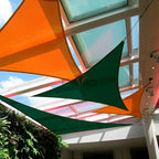 Patio Paradise 22' x 22' x 22' Sun Shade Sail Triangle Canopy Shade Cloth - Image 5
